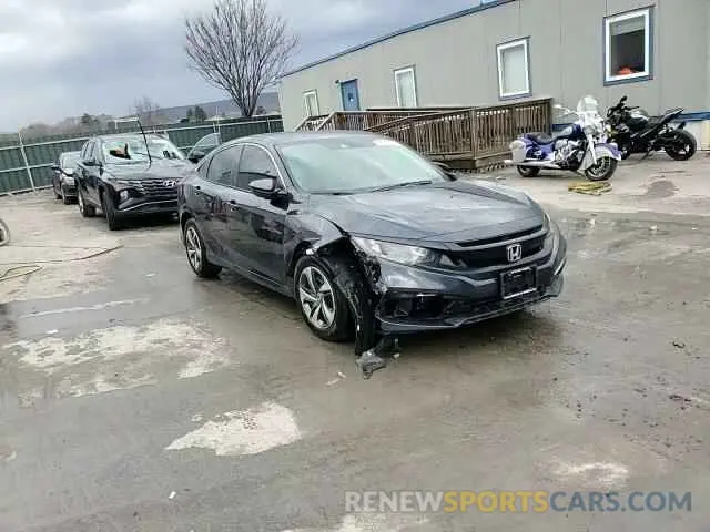 13 Photograph of a damaged car 2HGFC2F69KH574864 HONDA CIVIC 2019