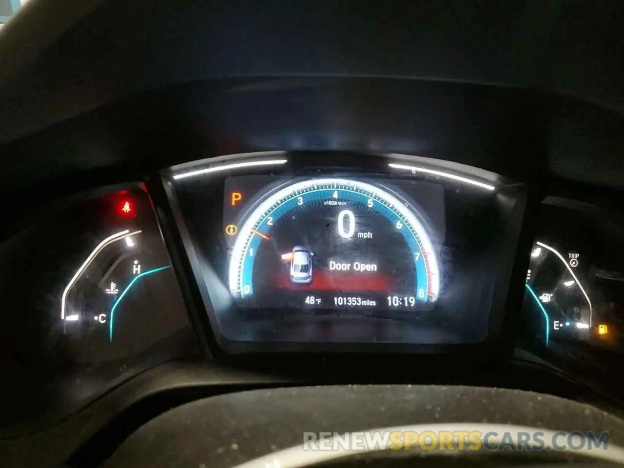 9 Фотография поврежденного автомобиля 2HGFC2F69KH581653 HONDA CIVIC 2019