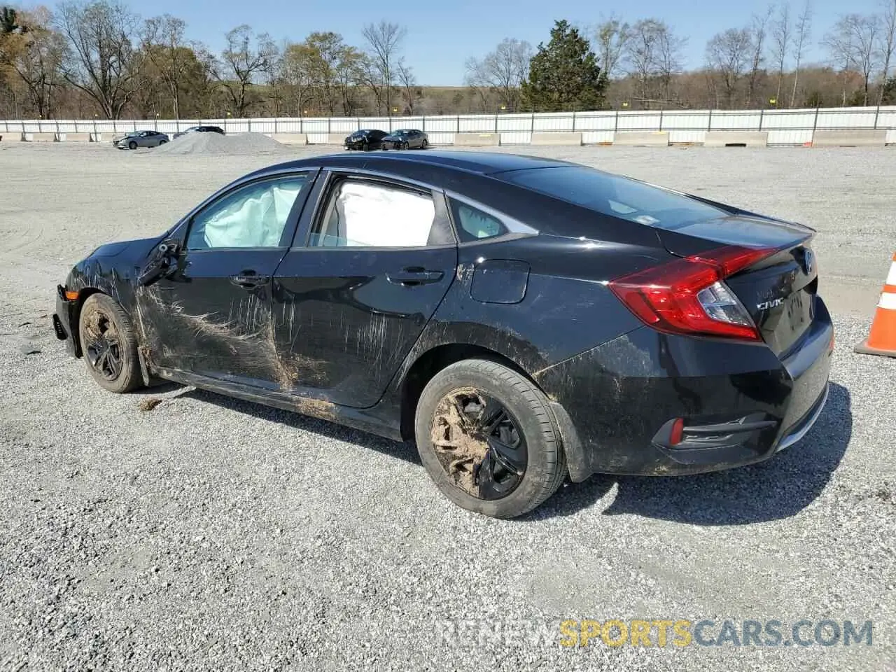 2 Фотография поврежденного автомобиля 2HGFC2F69KH582933 HONDA CIVIC 2019