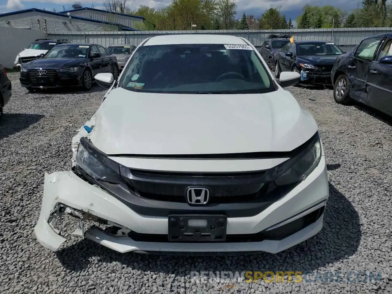 5 Photograph of a damaged car 2HGFC2F69KH586349 HONDA CIVIC 2019