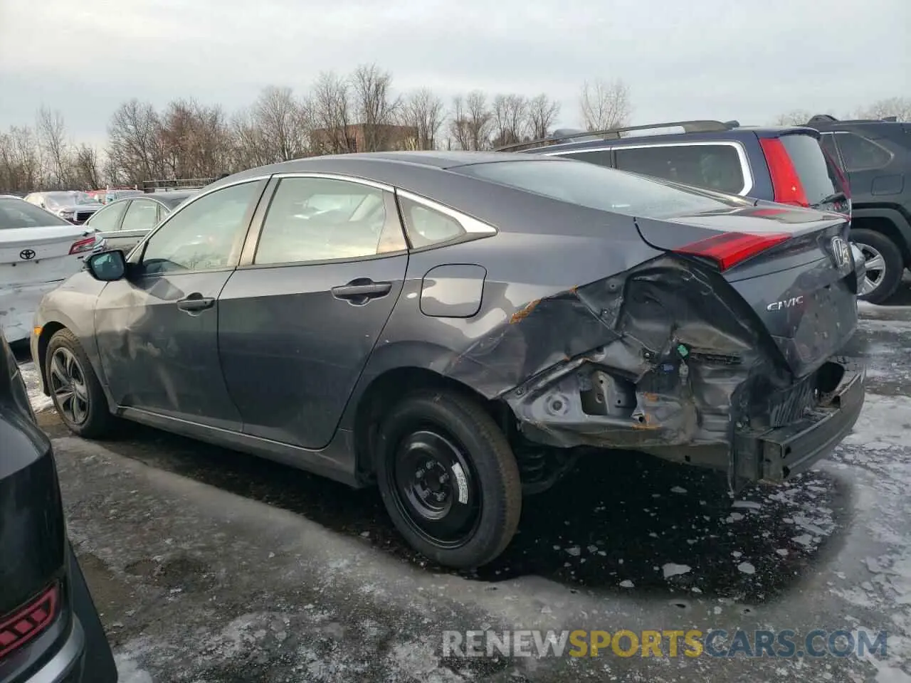 2 Фотография поврежденного автомобиля 2HGFC2F69KH588439 HONDA CIVIC 2019