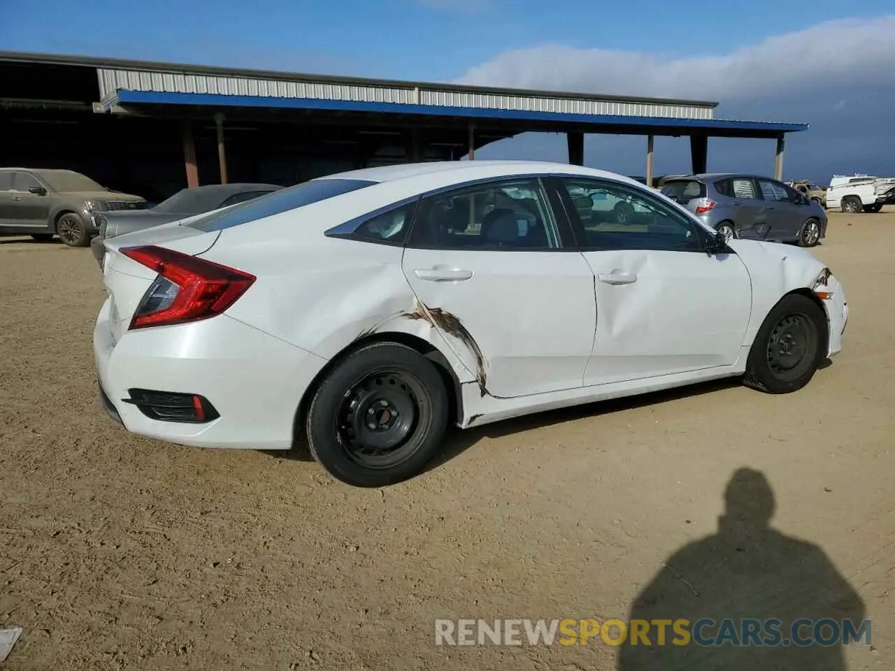 3 Photograph of a damaged car 2HGFC2F69KH597030 HONDA CIVIC 2019