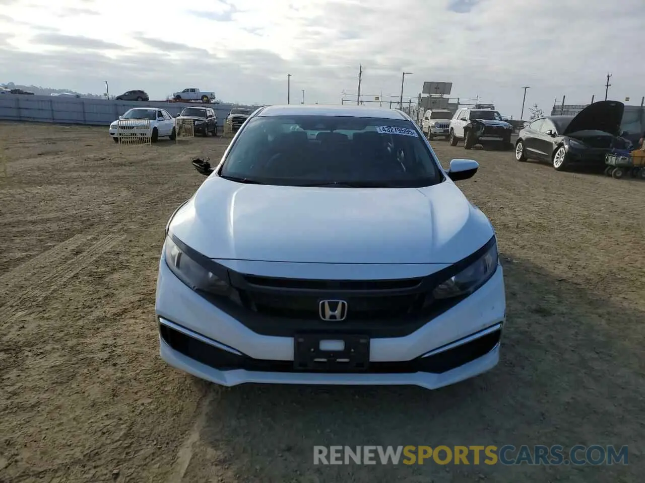 5 Photograph of a damaged car 2HGFC2F69KH597030 HONDA CIVIC 2019