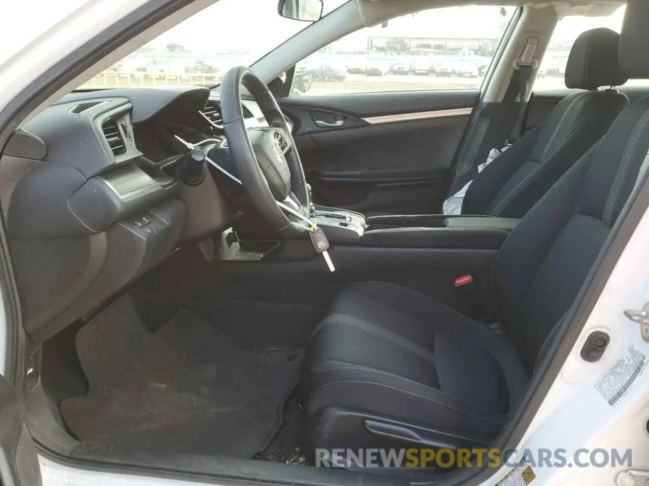 7 Photograph of a damaged car 2HGFC2F69KH597030 HONDA CIVIC 2019