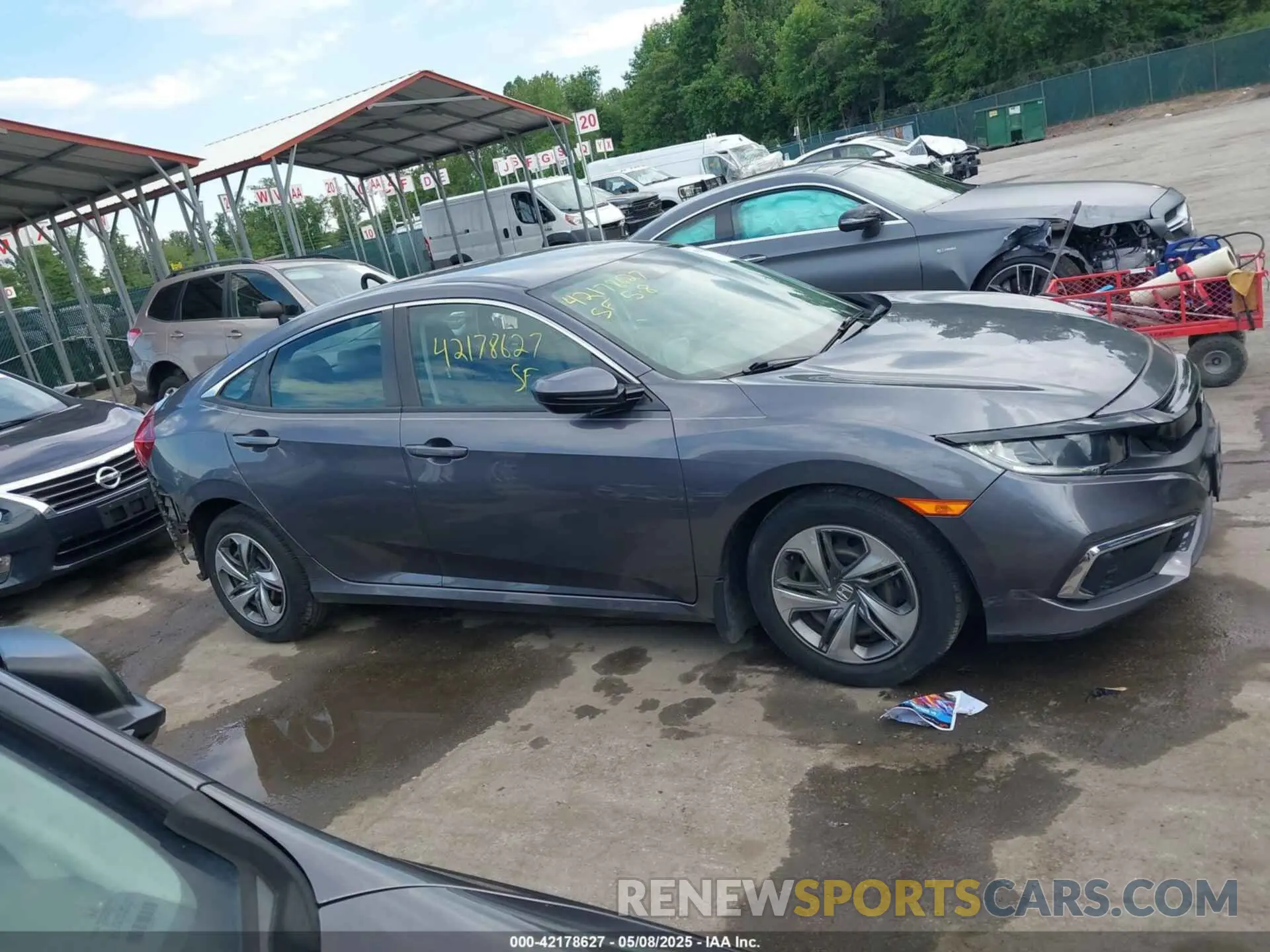 14 Photograph of a damaged car 2HGFC2F6XKH502913 HONDA CIVIC 2019