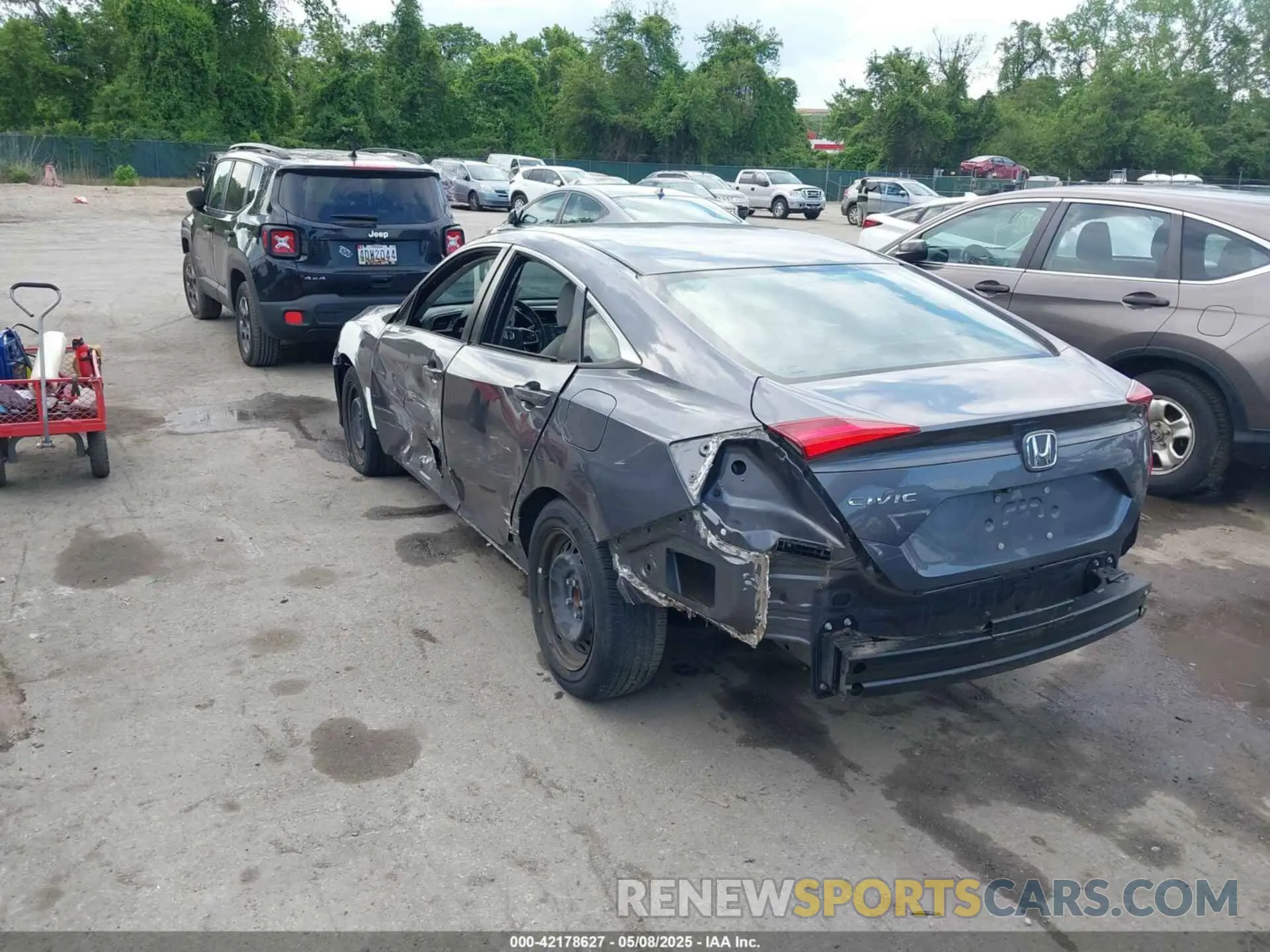 3 Photograph of a damaged car 2HGFC2F6XKH502913 HONDA CIVIC 2019