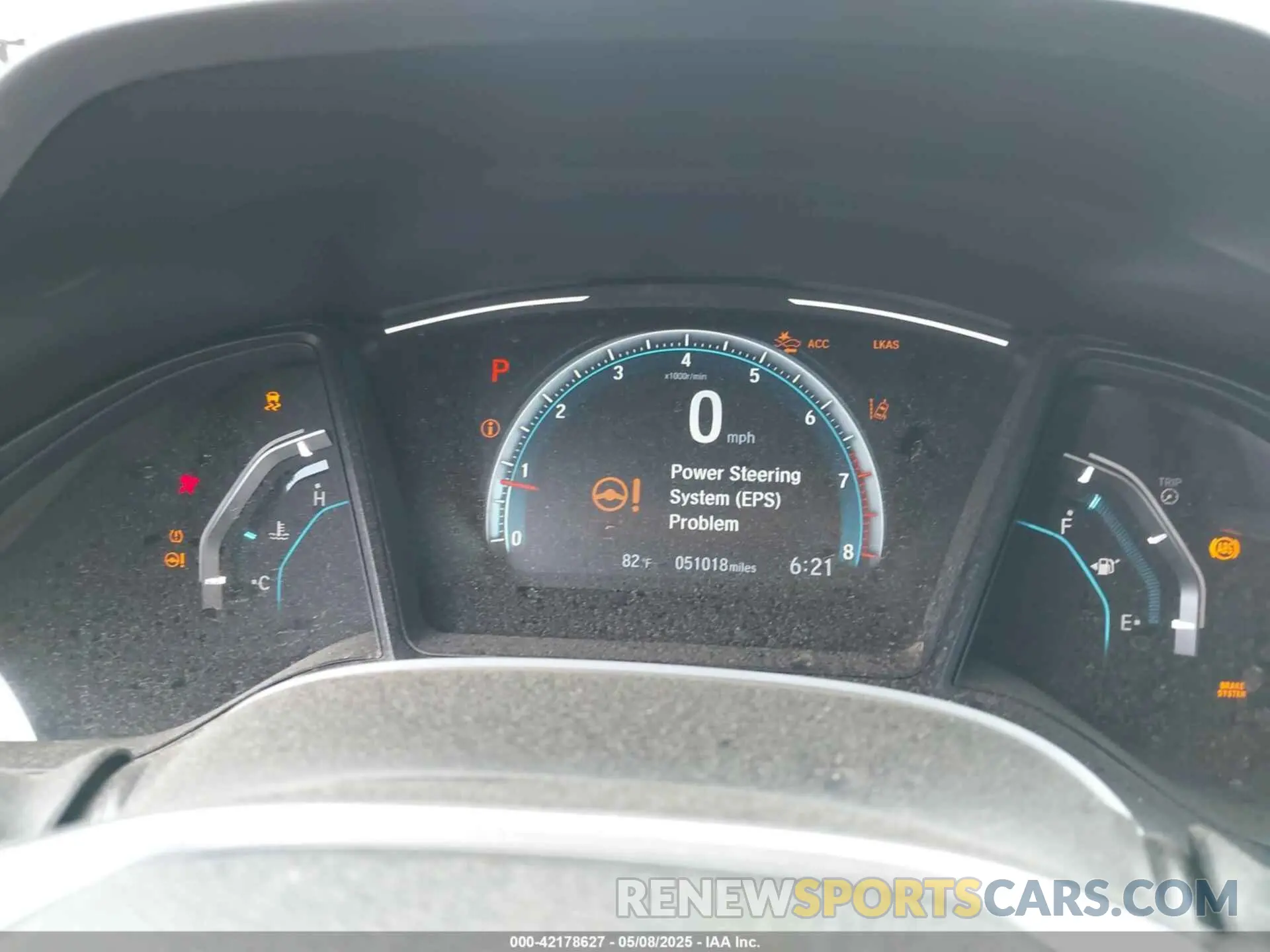 7 Photograph of a damaged car 2HGFC2F6XKH502913 HONDA CIVIC 2019