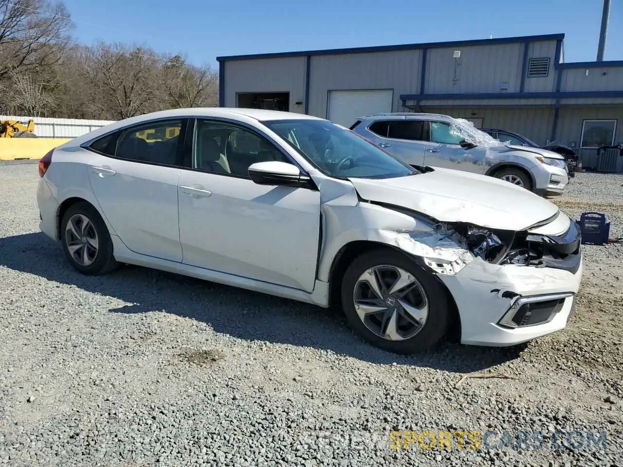 4 Фотография поврежденного автомобиля 2HGFC2F6XKH532560 HONDA CIVIC 2019