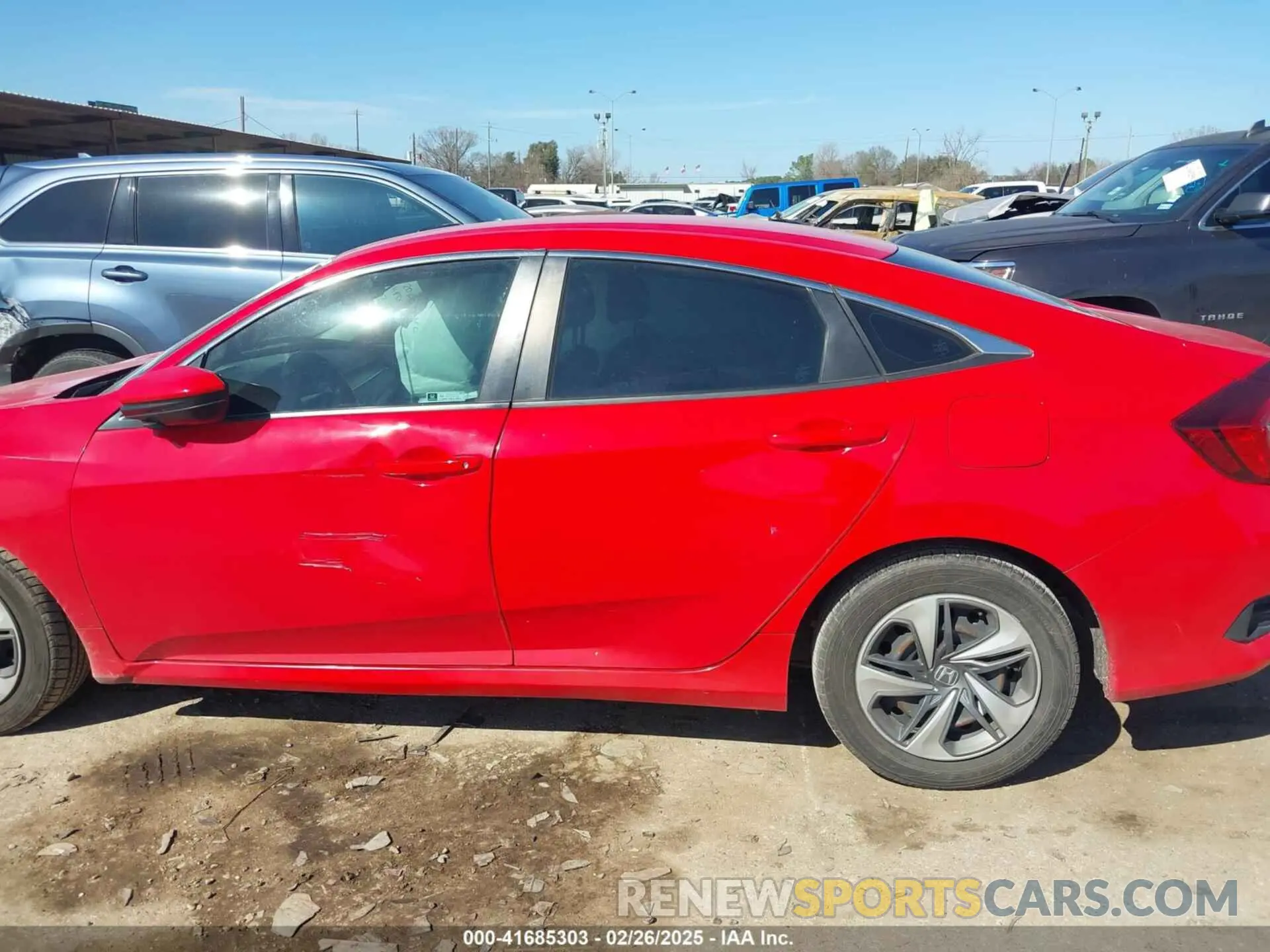 14 Photograph of a damaged car 2HGFC2F6XKH537127 HONDA CIVIC 2019