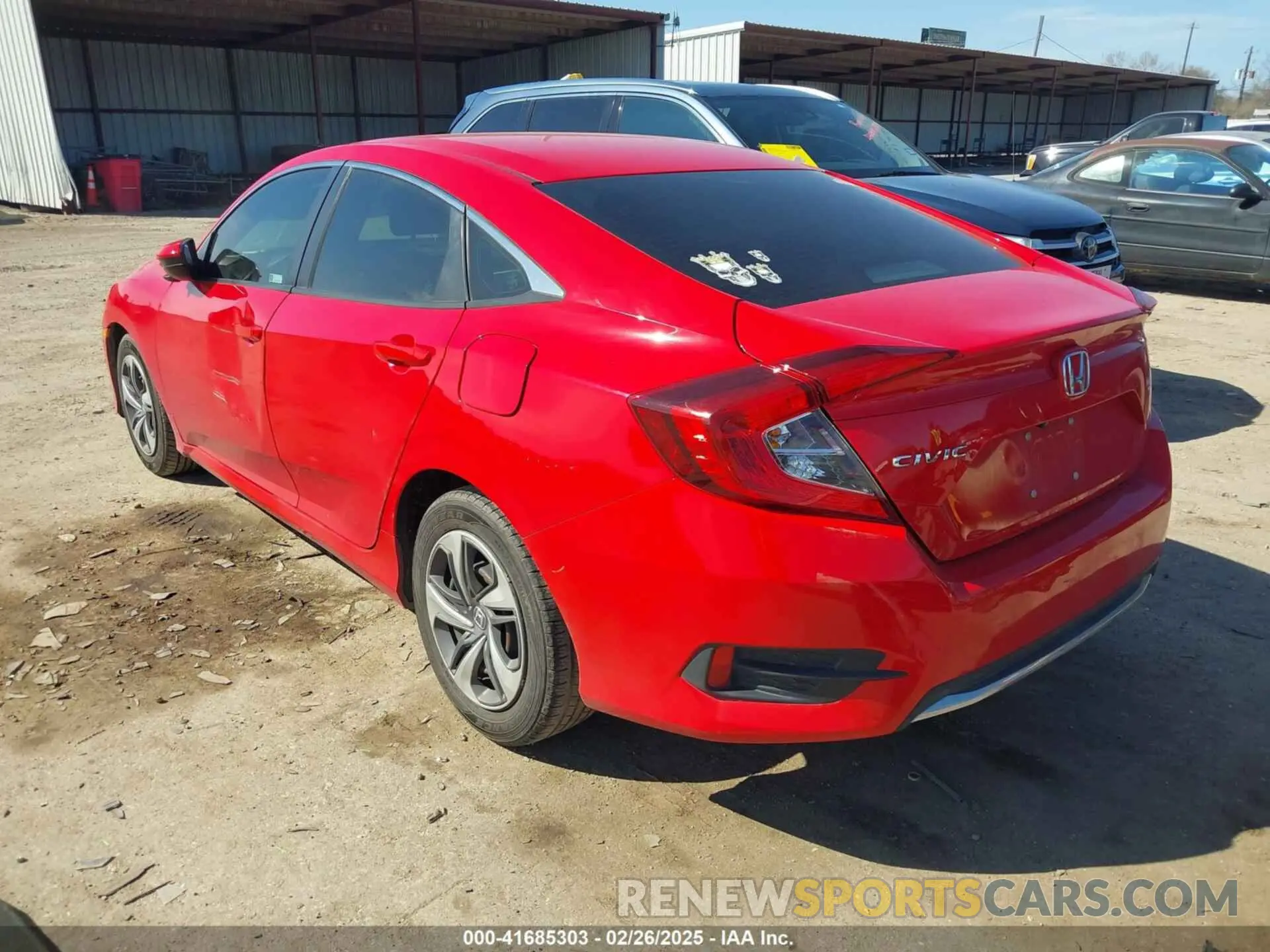 3 Photograph of a damaged car 2HGFC2F6XKH537127 HONDA CIVIC 2019