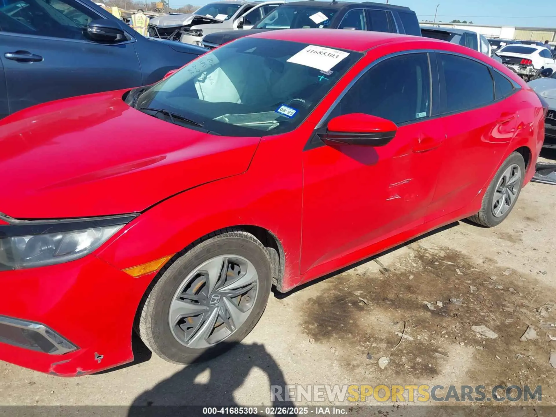 6 Photograph of a damaged car 2HGFC2F6XKH537127 HONDA CIVIC 2019