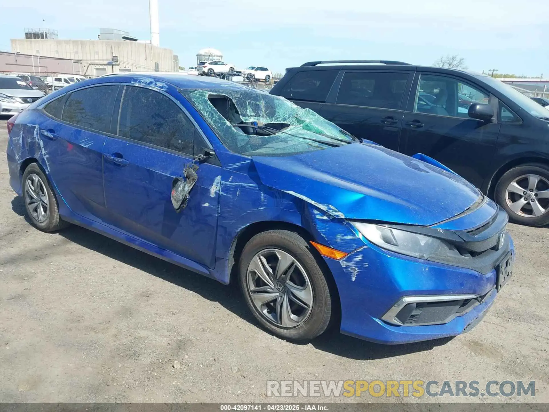 1 Фотография поврежденного автомобиля 2HGFC2F6XKH540397 HONDA CIVIC 2019