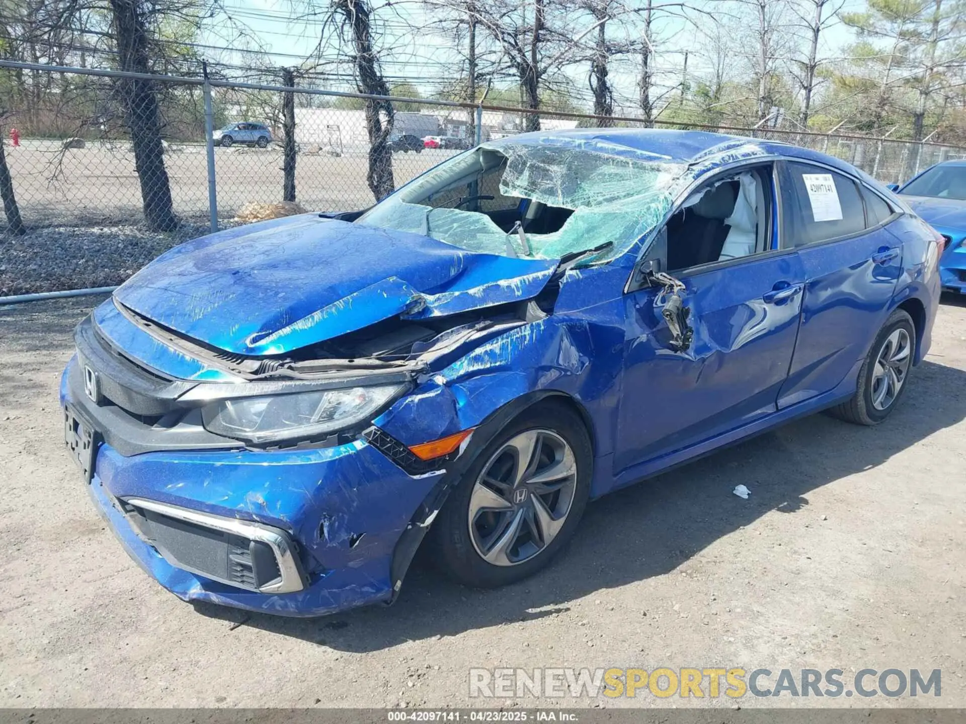 2 Фотография поврежденного автомобиля 2HGFC2F6XKH540397 HONDA CIVIC 2019