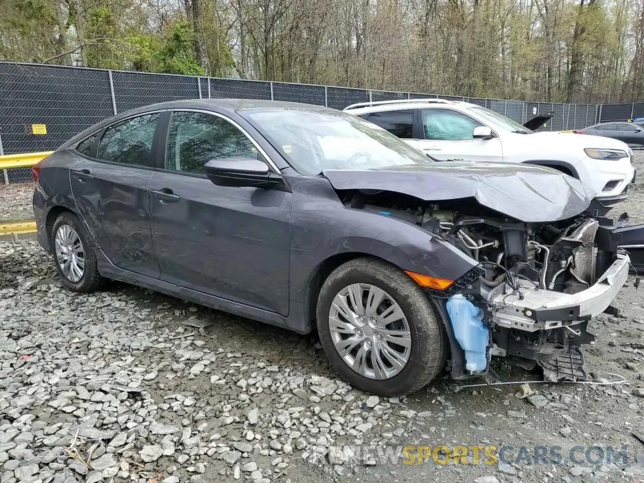 4 Photograph of a damaged car 2HGFC2F6XKH551593 HONDA CIVIC 2019