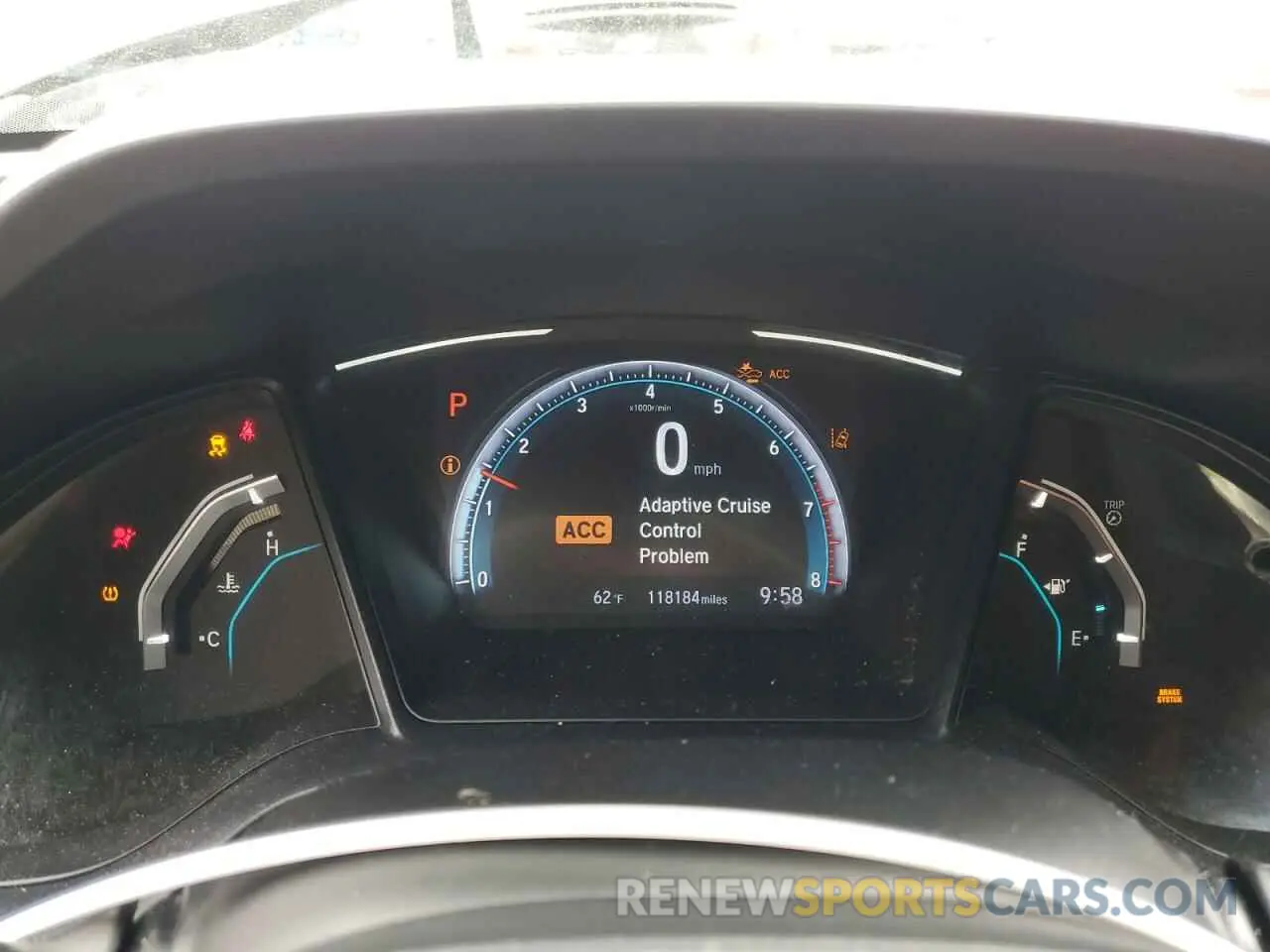 9 Photograph of a damaged car 2HGFC2F6XKH551593 HONDA CIVIC 2019