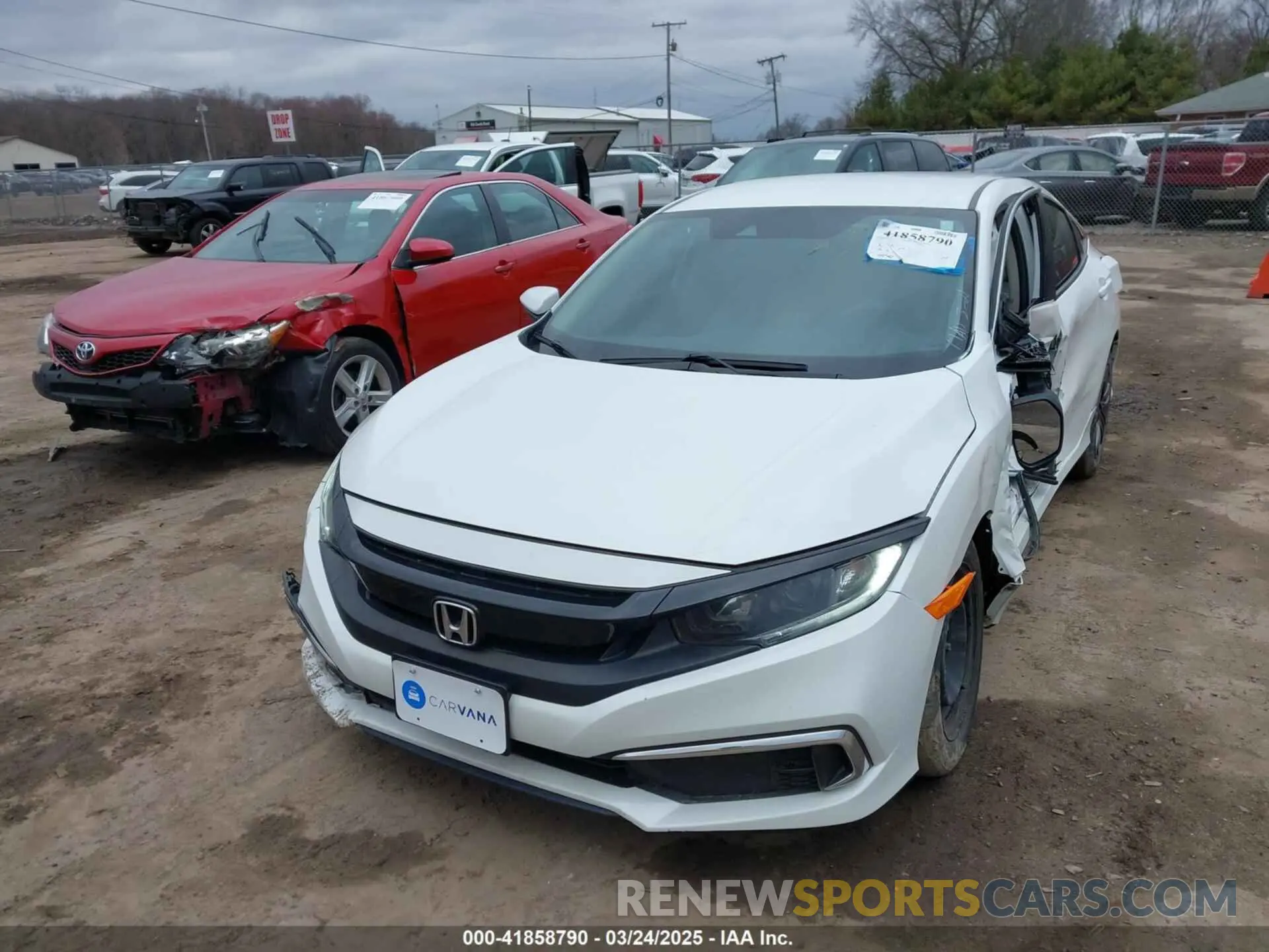 2 Photograph of a damaged car 2HGFC2F6XKH552789 HONDA CIVIC 2019