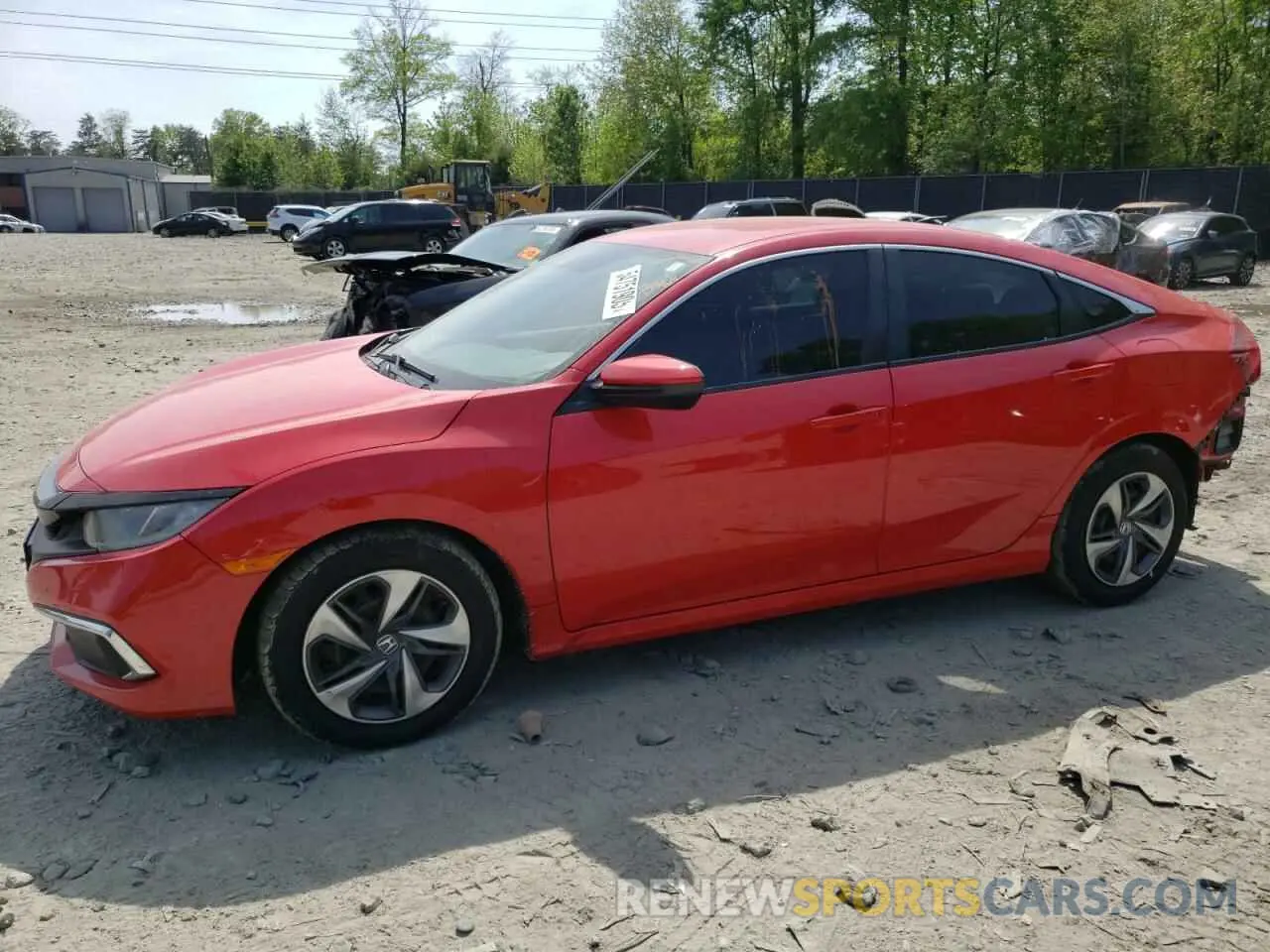 1 Фотография поврежденного автомобиля 2HGFC2F6XKH563002 HONDA CIVIC 2019