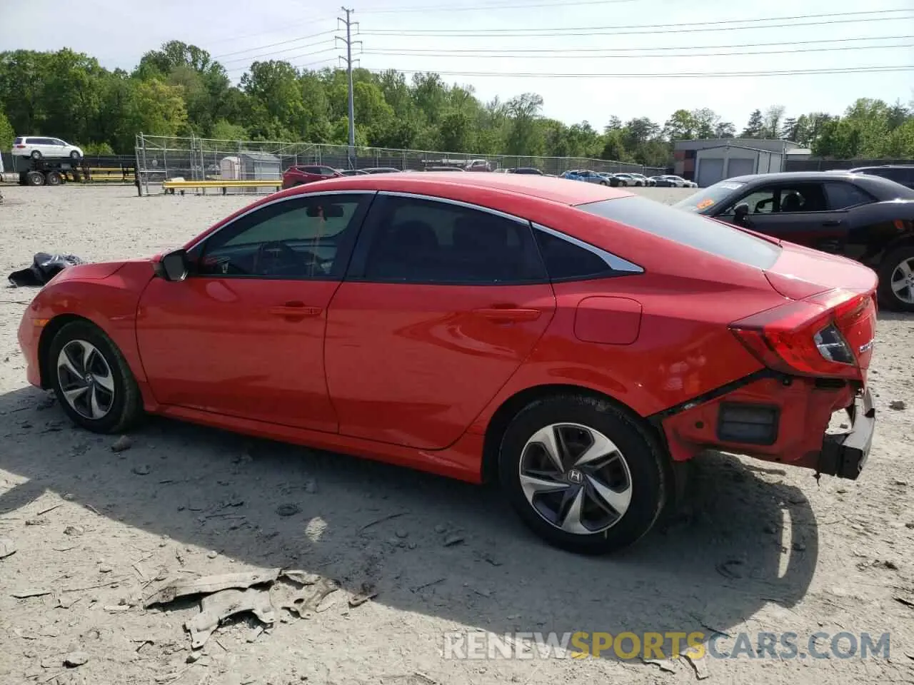 2 Фотография поврежденного автомобиля 2HGFC2F6XKH563002 HONDA CIVIC 2019