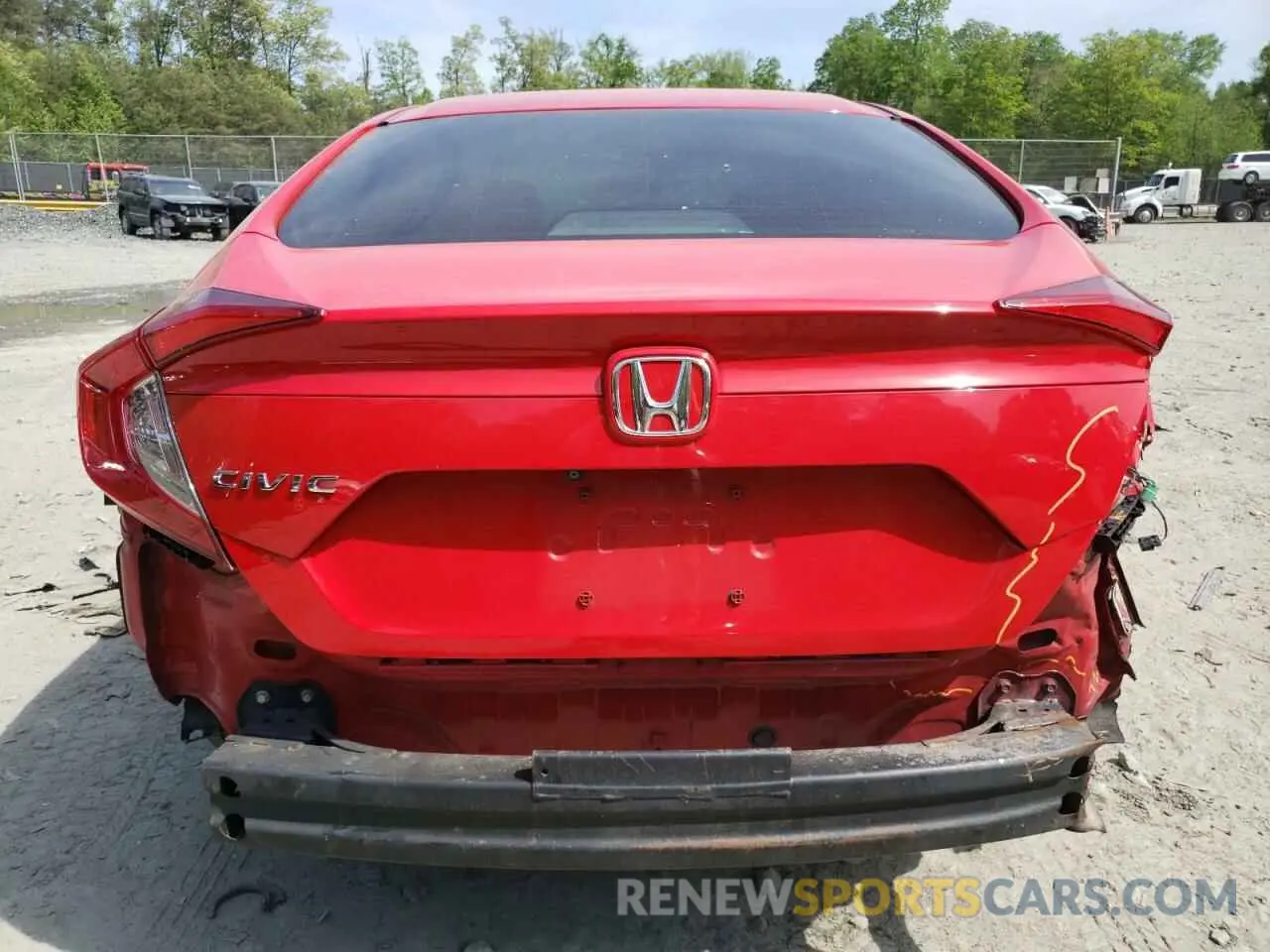 6 Фотография поврежденного автомобиля 2HGFC2F6XKH563002 HONDA CIVIC 2019