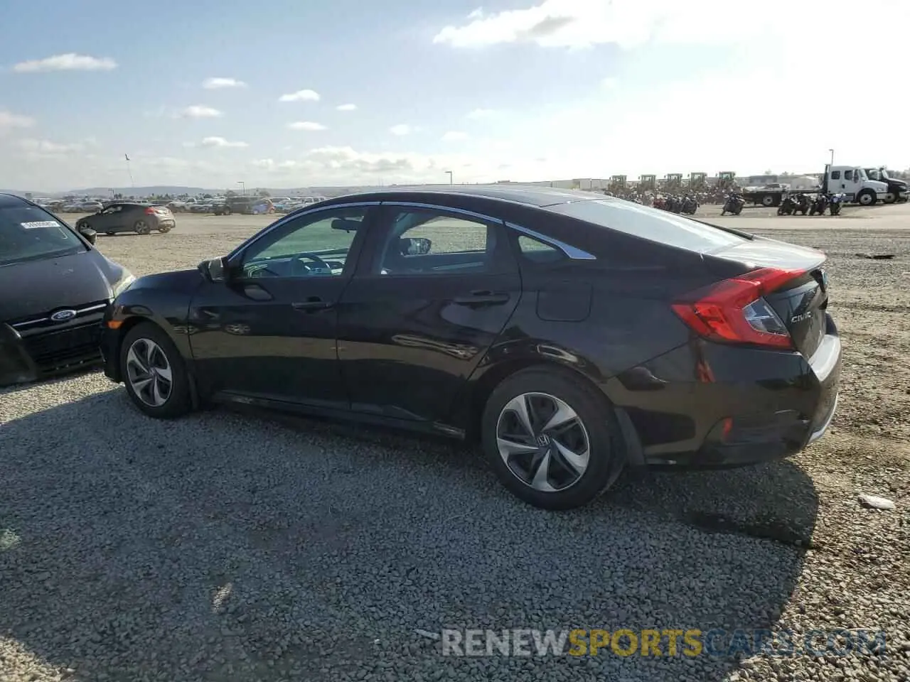 2 Фотография поврежденного автомобиля 2HGFC2F6XKH565719 HONDA CIVIC 2019