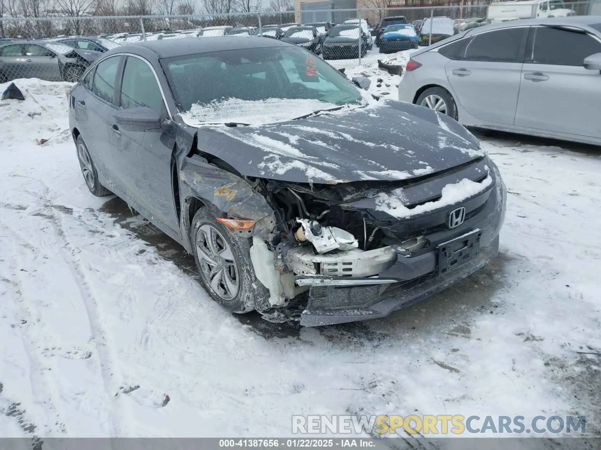 1 Фотография поврежденного автомобиля 2HGFC2F6XKH570600 HONDA CIVIC 2019