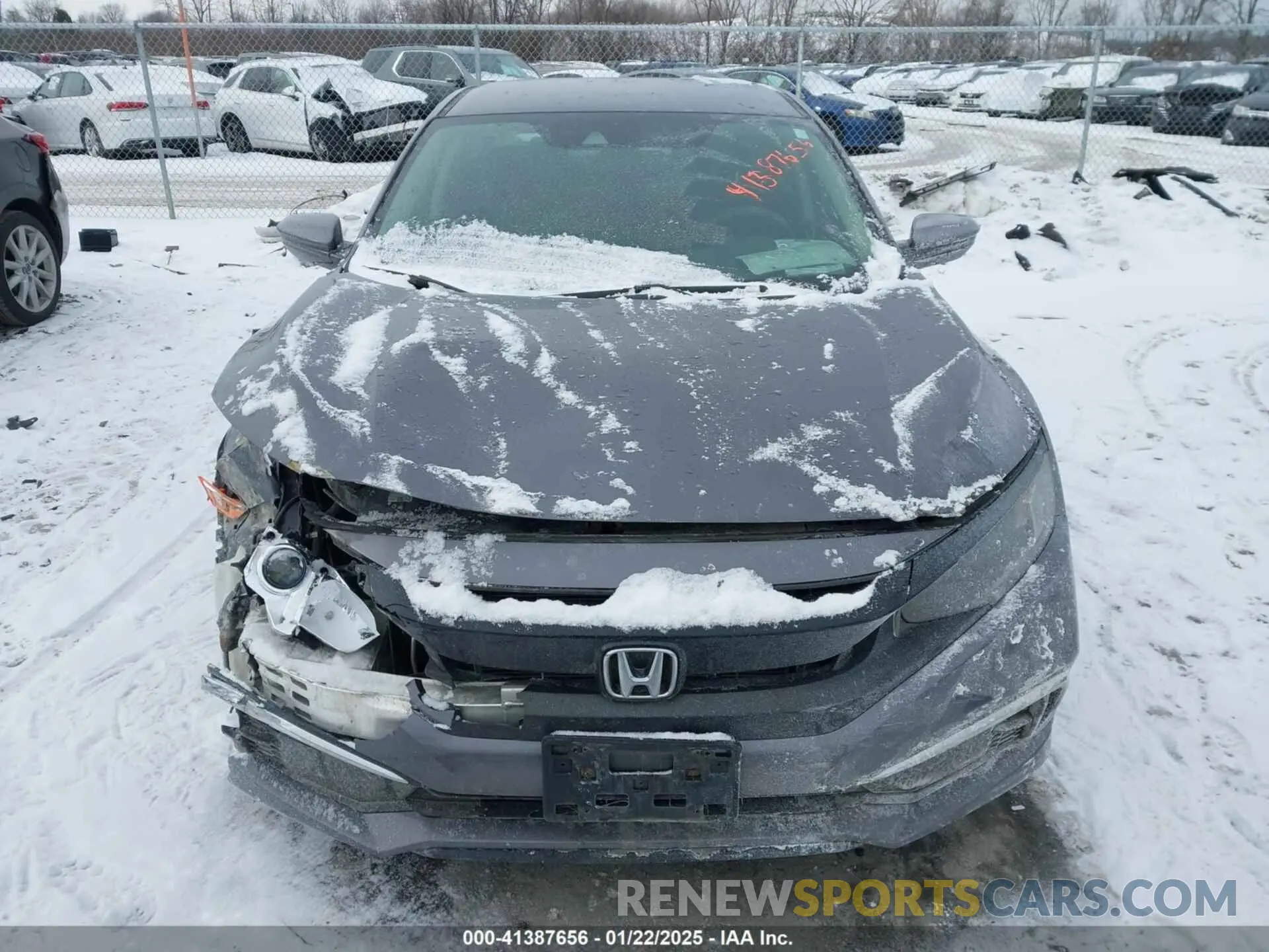12 Фотография поврежденного автомобиля 2HGFC2F6XKH570600 HONDA CIVIC 2019