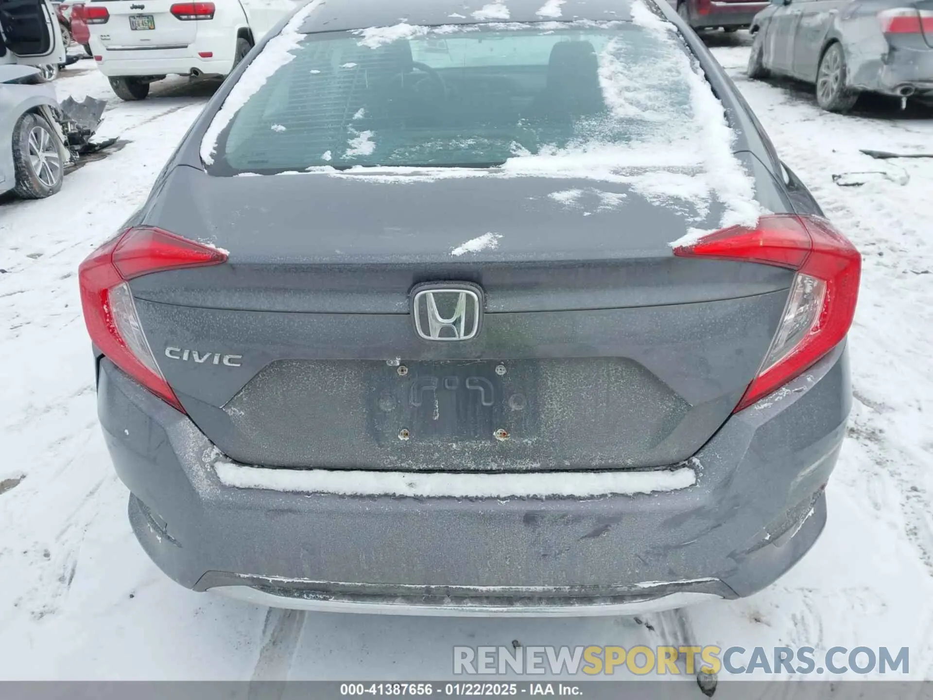 16 Фотография поврежденного автомобиля 2HGFC2F6XKH570600 HONDA CIVIC 2019