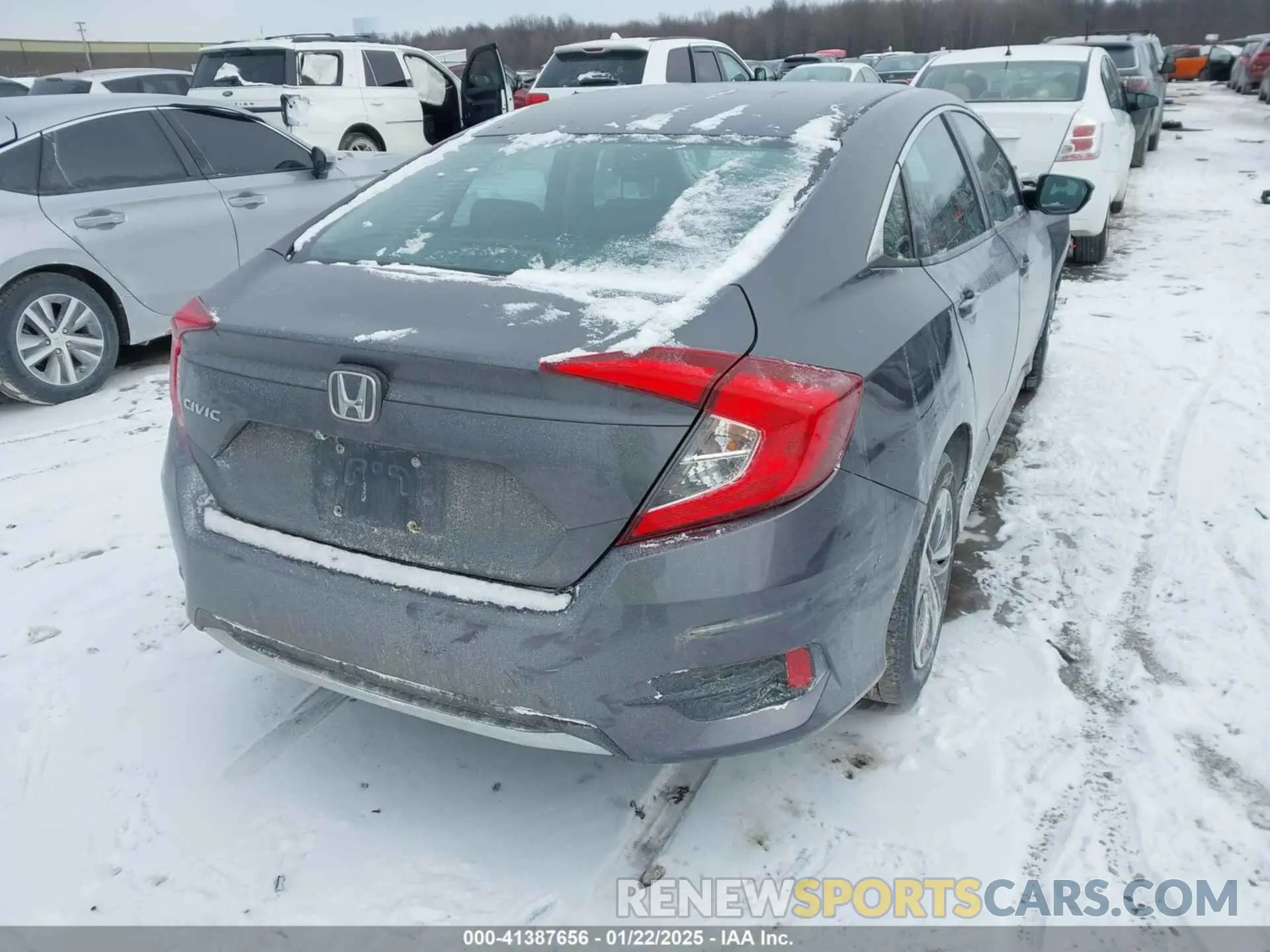 4 Фотография поврежденного автомобиля 2HGFC2F6XKH570600 HONDA CIVIC 2019