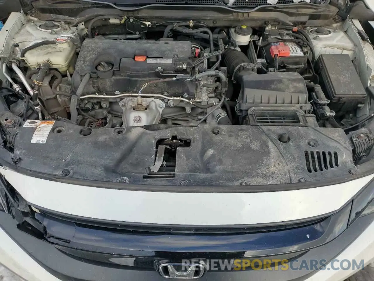 11 Photograph of a damaged car 2HGFC2F6XKH580074 HONDA CIVIC 2019