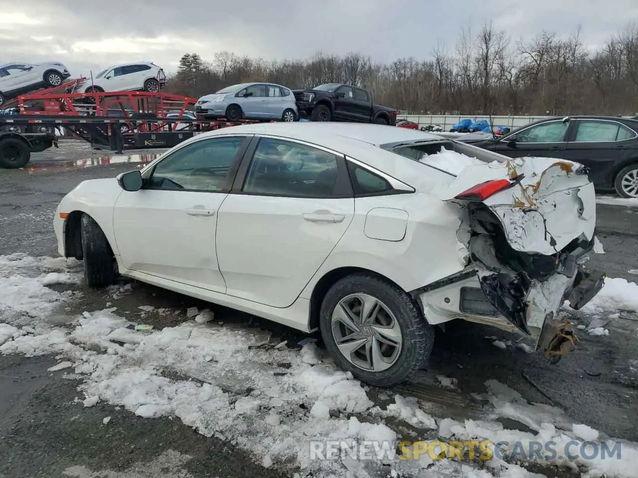 2 Photograph of a damaged car 2HGFC2F6XKH580074 HONDA CIVIC 2019