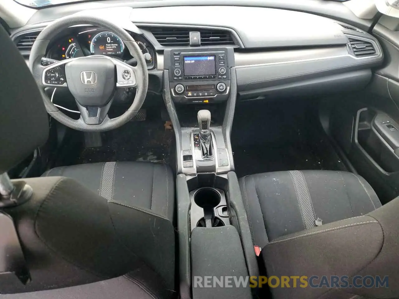 8 Photograph of a damaged car 2HGFC2F6XKH580074 HONDA CIVIC 2019