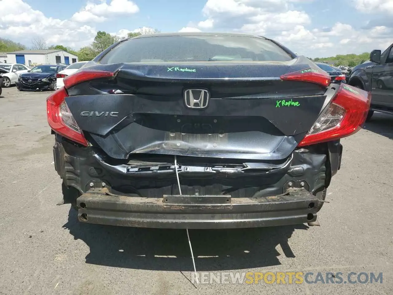 6 Фотография поврежденного автомобиля 2HGFC2F6XKH584304 HONDA CIVIC 2019