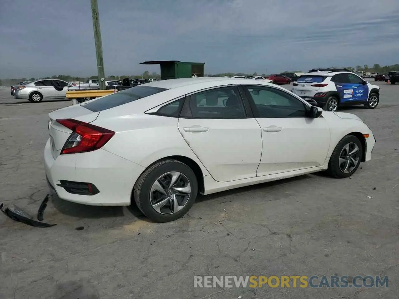 3 Photograph of a damaged car 2HGFC2F6XKH606222 HONDA CIVIC 2019