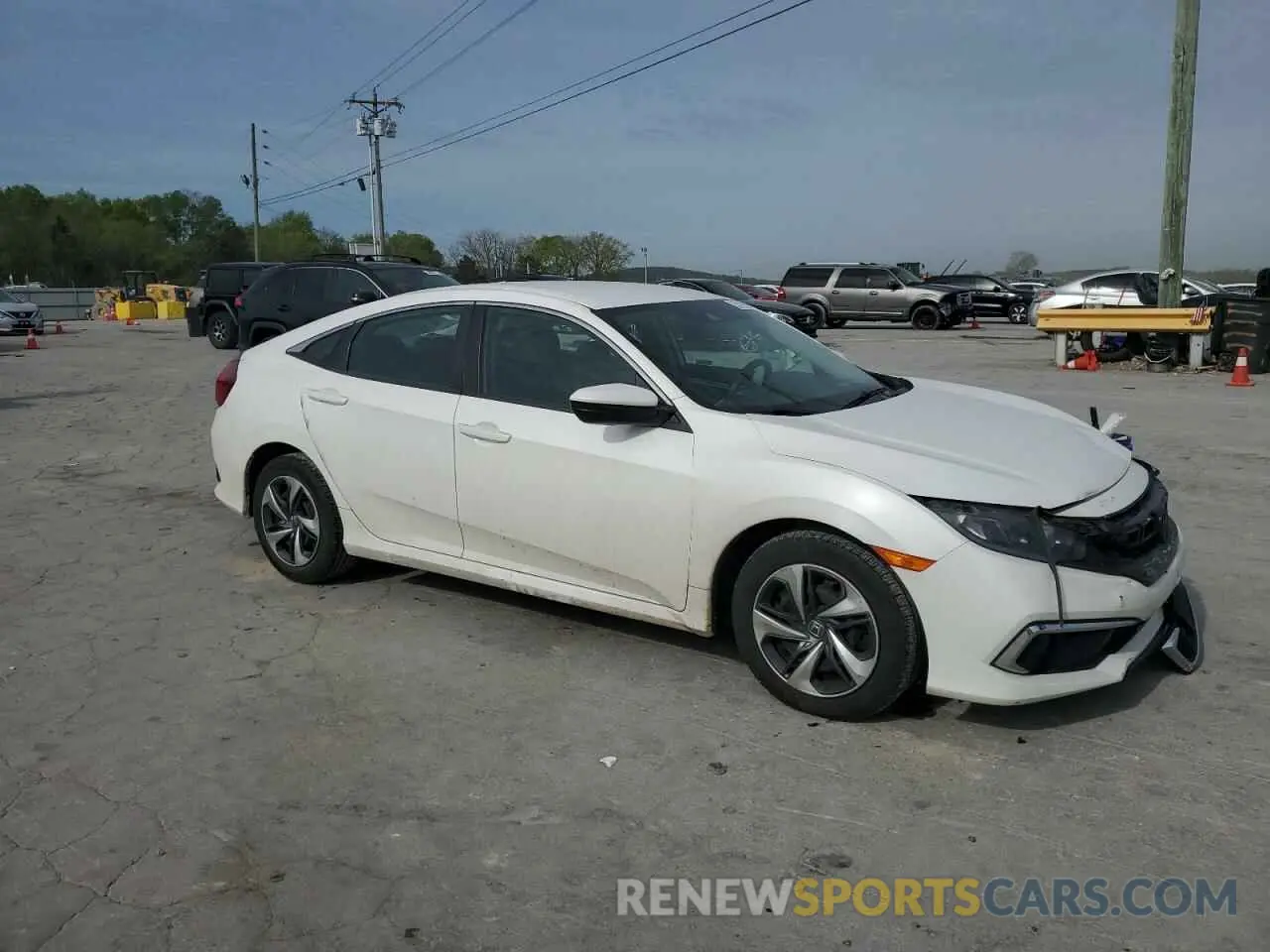 4 Photograph of a damaged car 2HGFC2F6XKH606222 HONDA CIVIC 2019