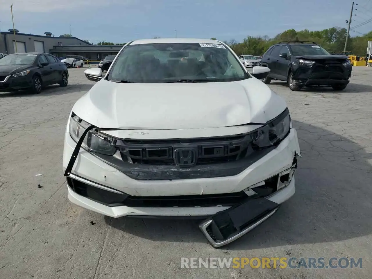 5 Photograph of a damaged car 2HGFC2F6XKH606222 HONDA CIVIC 2019