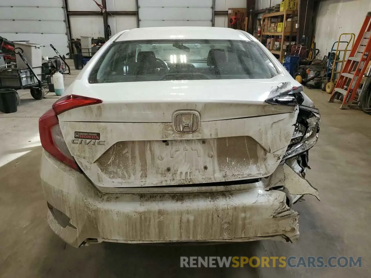 6 Photograph of a damaged car 2HGFC2F73KH018879 HONDA CIVIC 2019