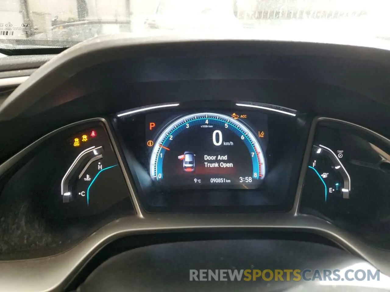 9 Photograph of a damaged car 2HGFC2F73KH018879 HONDA CIVIC 2019