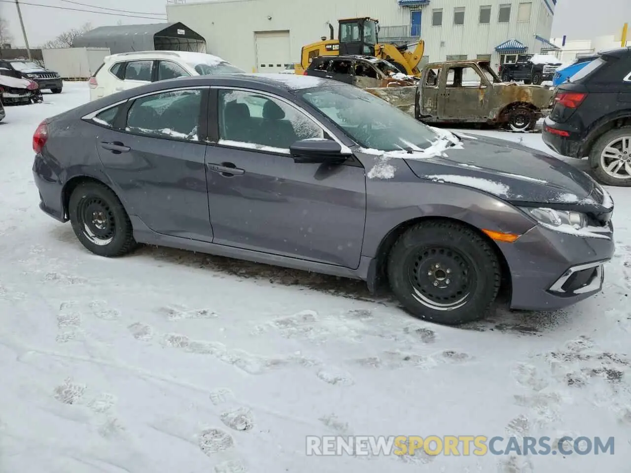 4 Photograph of a damaged car 2HGFC2F77KH034647 HONDA CIVIC 2019