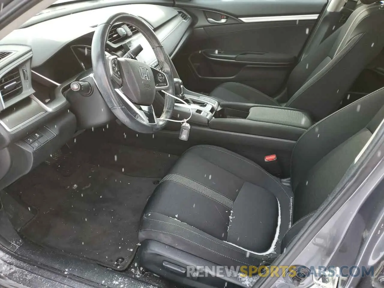 7 Photograph of a damaged car 2HGFC2F77KH034647 HONDA CIVIC 2019