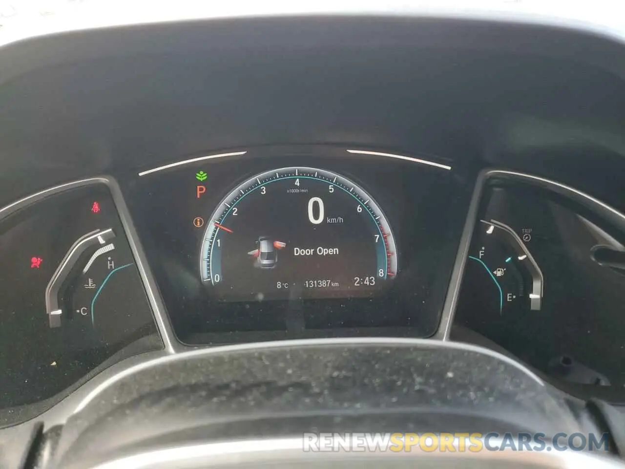 9 Photograph of a damaged car 2HGFC2F77KH041503 HONDA CIVIC 2019