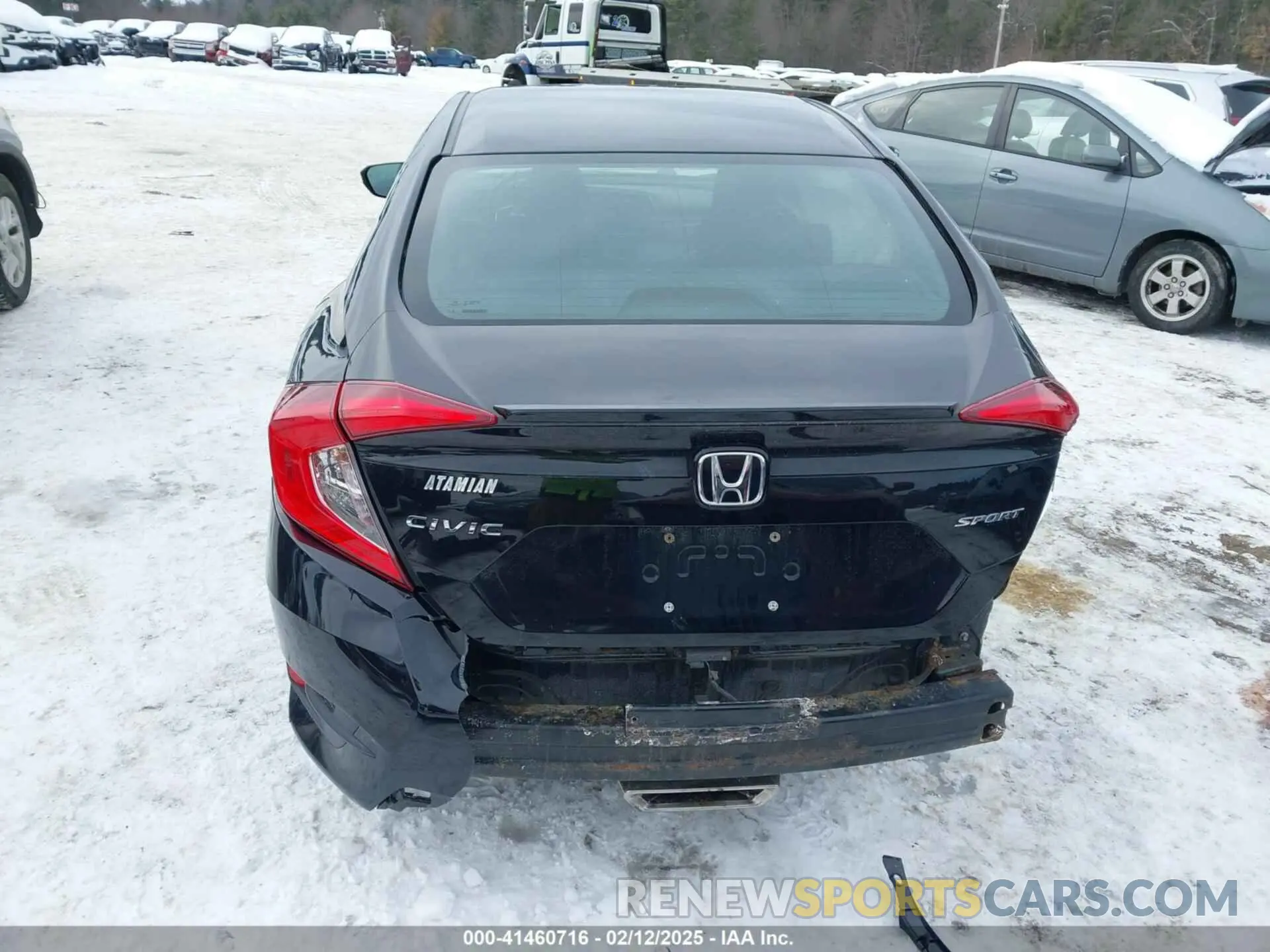 16 Photograph of a damaged car 2HGFC2F80KH515476 HONDA CIVIC 2019