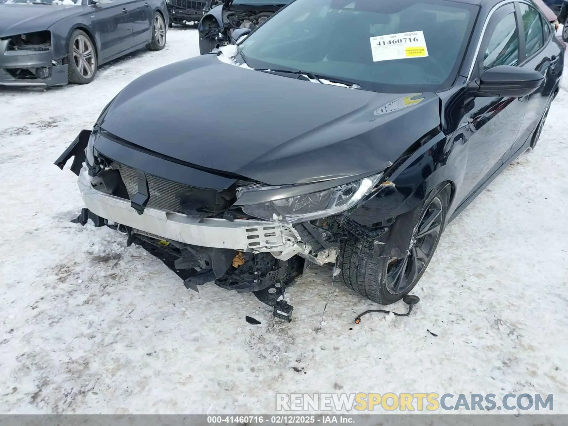 6 Photograph of a damaged car 2HGFC2F80KH515476 HONDA CIVIC 2019