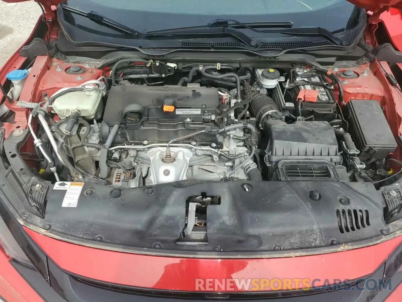 11 Photograph of a damaged car 2HGFC2F80KH517096 HONDA CIVIC 2019