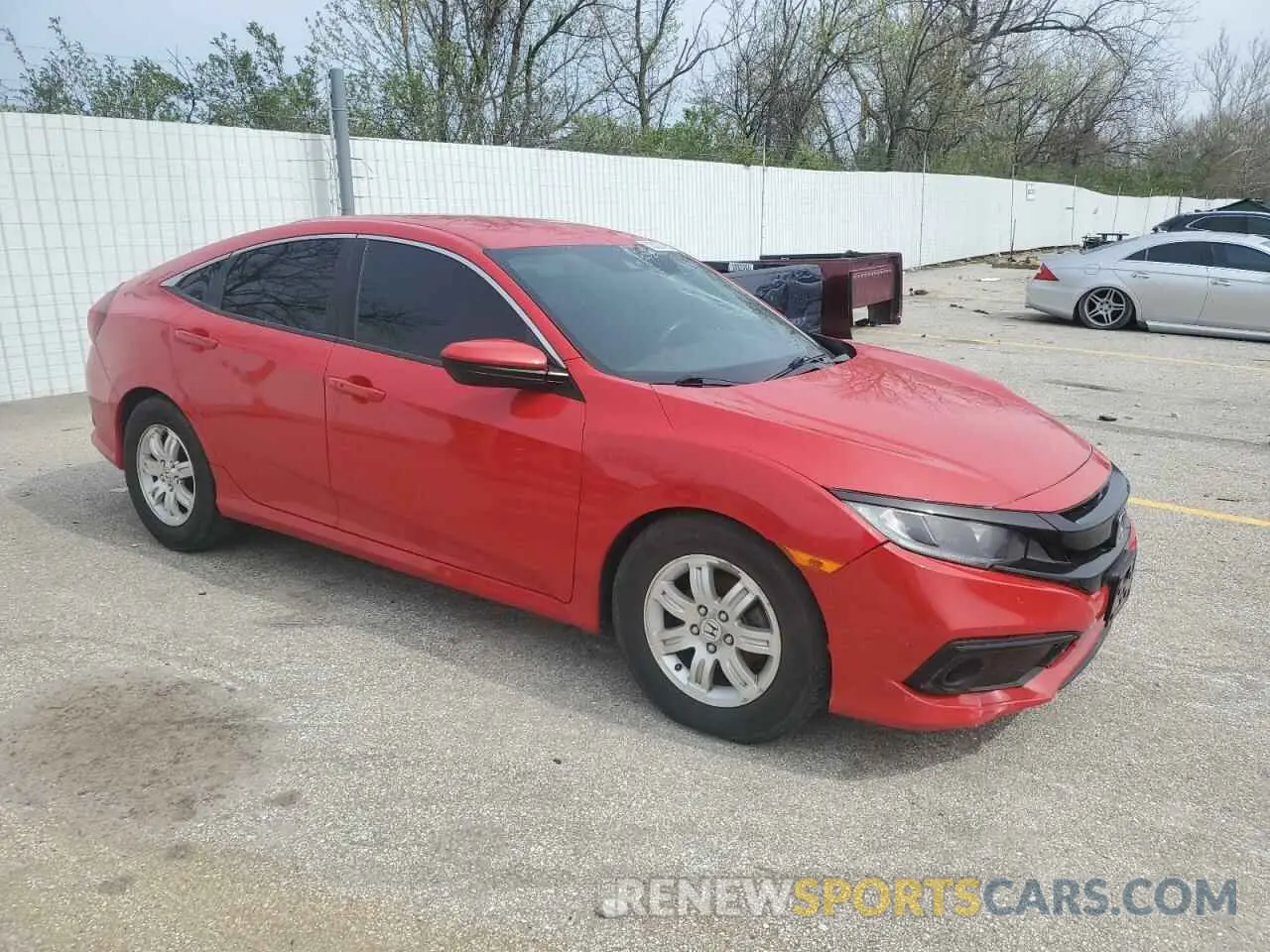 4 Photograph of a damaged car 2HGFC2F80KH517096 HONDA CIVIC 2019
