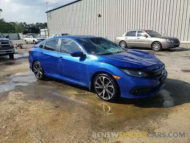 13 Photograph of a damaged car 2HGFC2F80KH521441 HONDA CIVIC 2019