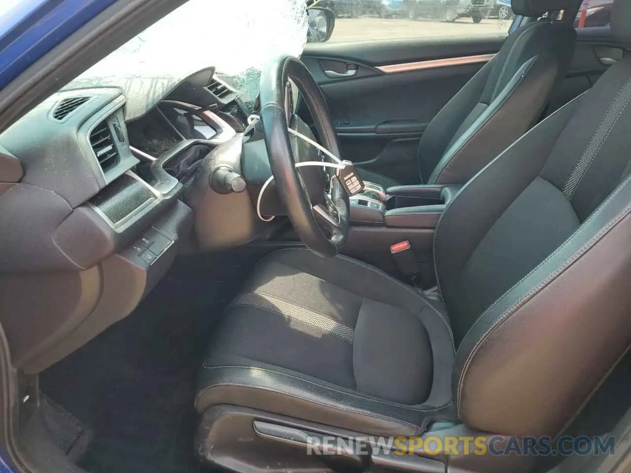 7 Photograph of a damaged car 2HGFC2F80KH521441 HONDA CIVIC 2019