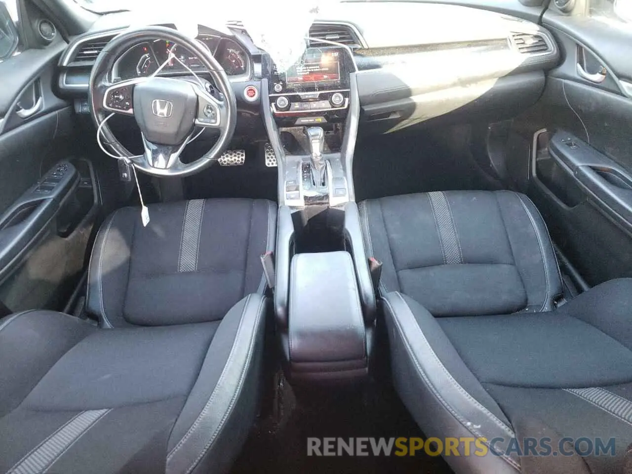 8 Photograph of a damaged car 2HGFC2F80KH521441 HONDA CIVIC 2019