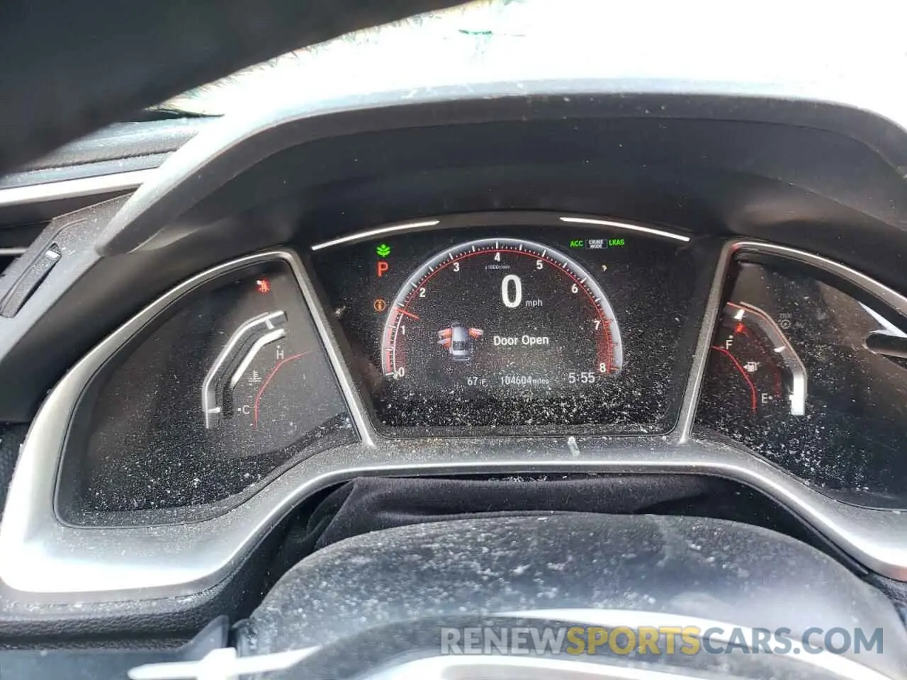 9 Photograph of a damaged car 2HGFC2F80KH521441 HONDA CIVIC 2019