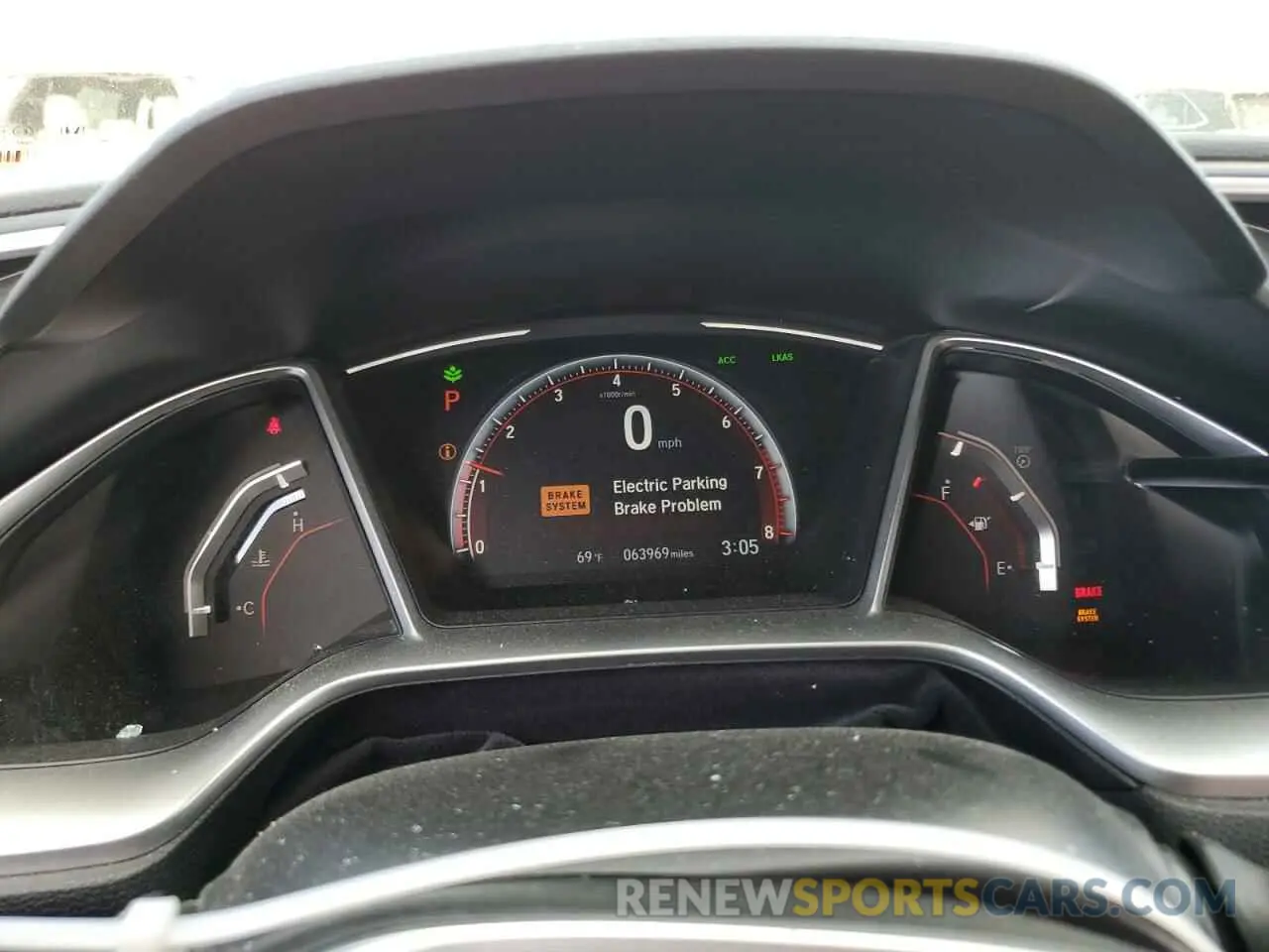 9 Photograph of a damaged car 2HGFC2F80KH523447 HONDA CIVIC 2019