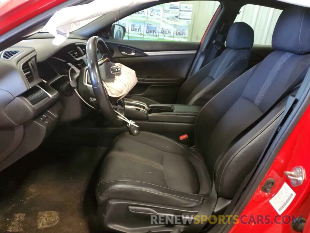 7 Photograph of a damaged car 2HGFC2F80KH536070 HONDA CIVIC 2019
